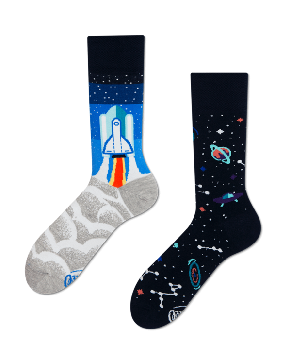Socken "Space Trip " by Many Mornings