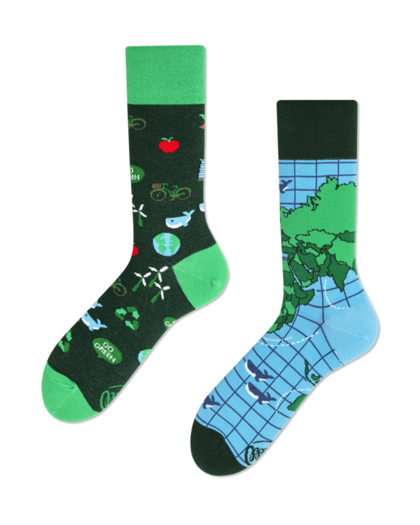 Socken "Save The Planet" by Many Mornings