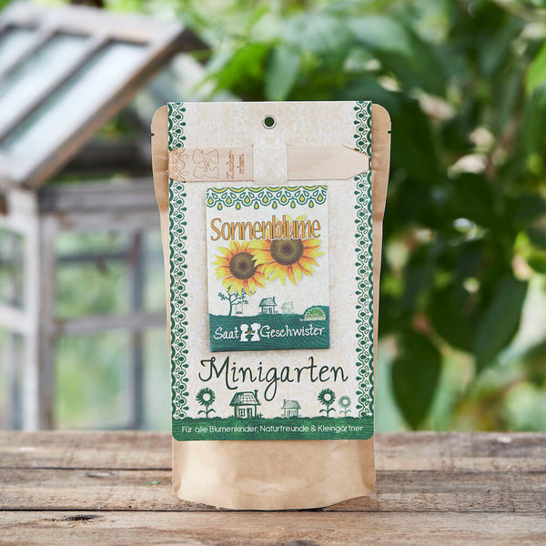 Minigarten Sonnenblume