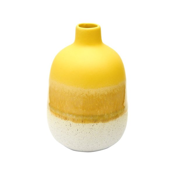 Mojave Glaze kleine Vase - gelb - Verlauf