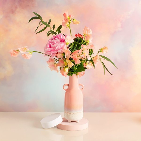 Mojave Glaze große Vase - pink - Verlauf