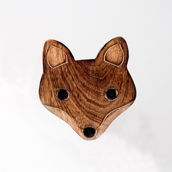 Wooden Fox Coasters - 6-teilig
