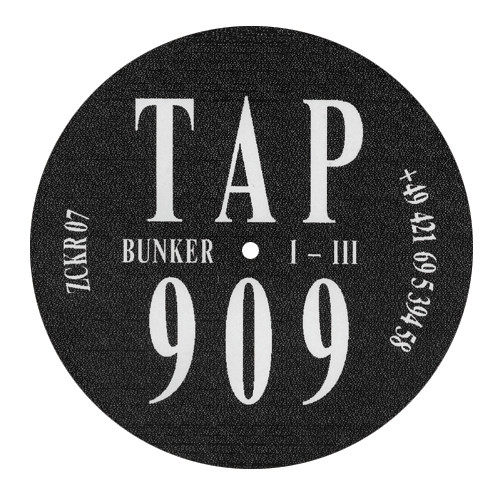 Vinyl / ZCKR07 by TAP909 – Bunker I-III (12")